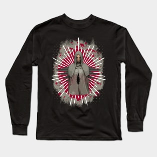 Mystical Horror Ghost Angel Long Sleeve T-Shirt